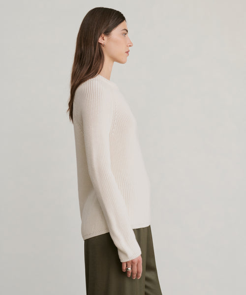 Cotton Fisherman Sweater