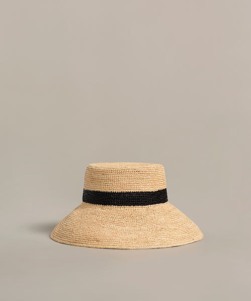 Crochet Raffia Sun Hat | Jenni Kayne display picture 1