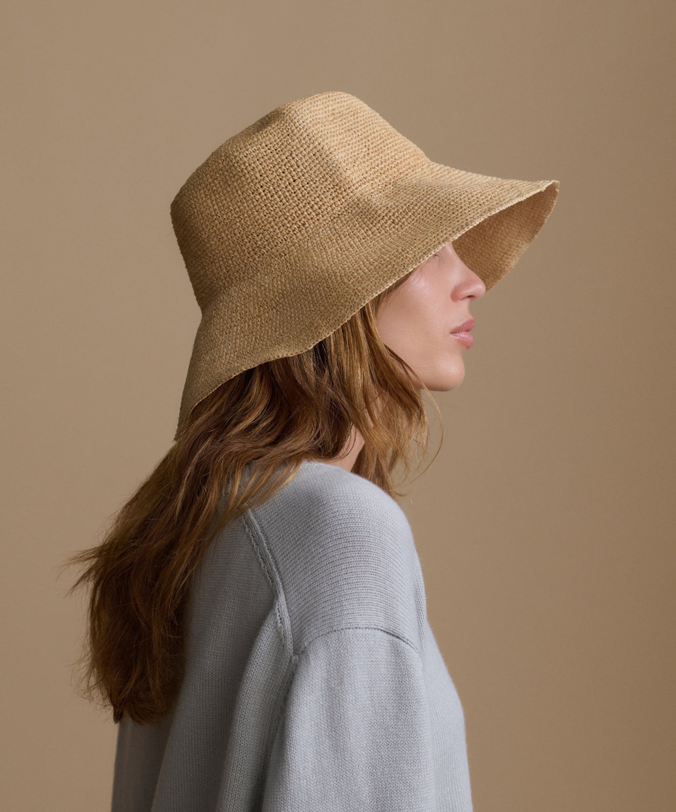 Crochet Raffia Sun Hat | Jenni Kayne