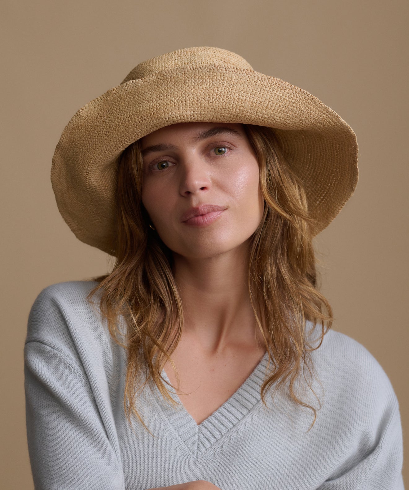 Crochet Raffia Sun Hat | Jenni Kayne