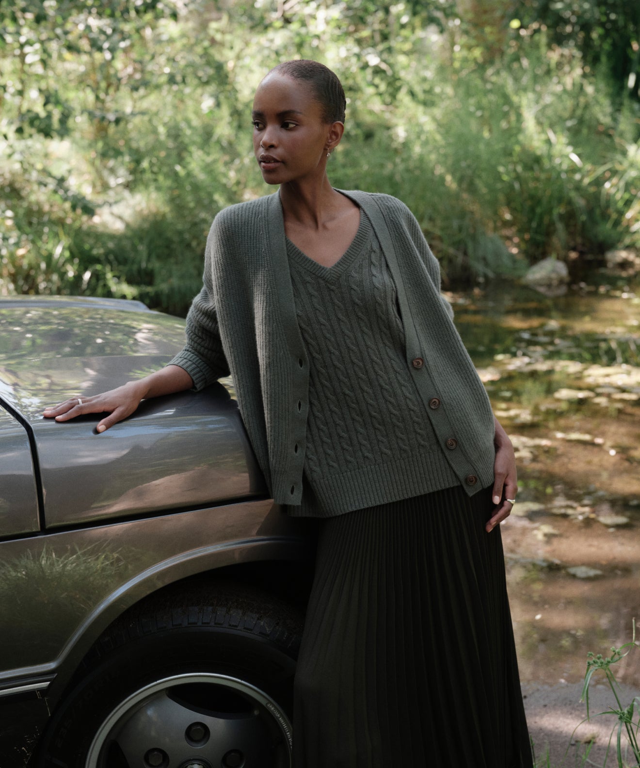 Cropped Cashmere Cocoon Cardigan | Jenni Kayne