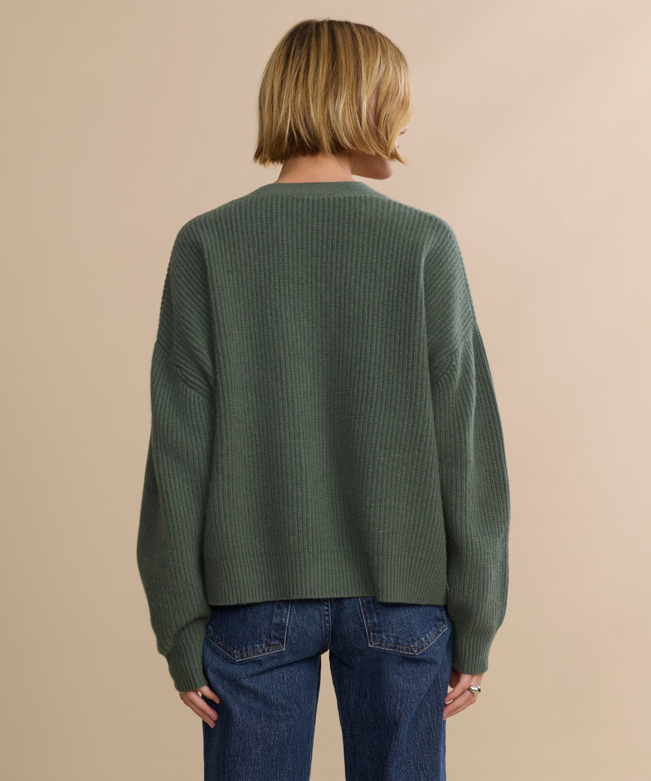 Cropped Cashmere Cocoon Cardigan | Jenni Kayne