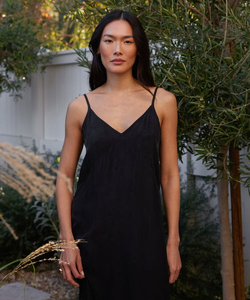 v neck slip dress Rio Slip Dress