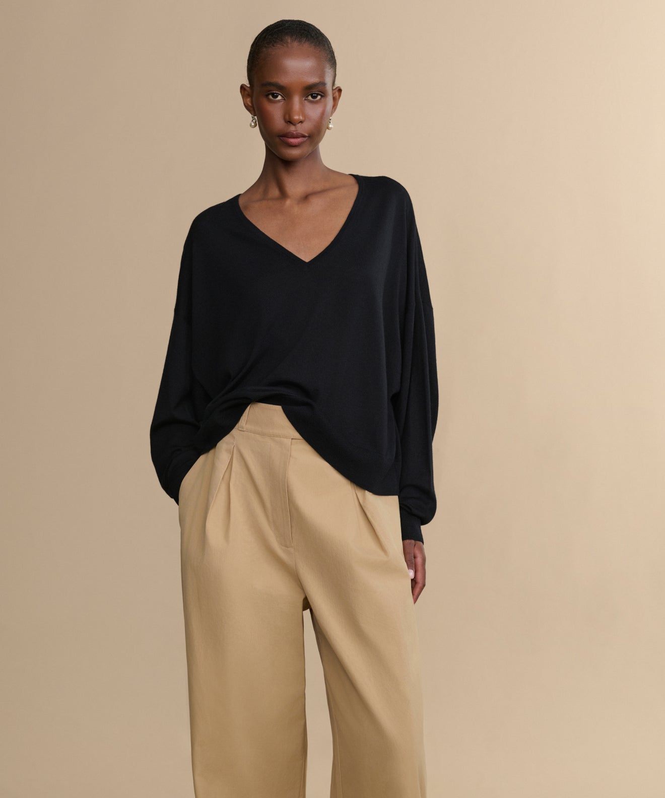 Dree V-Neck Sweater | Jenni Kayne