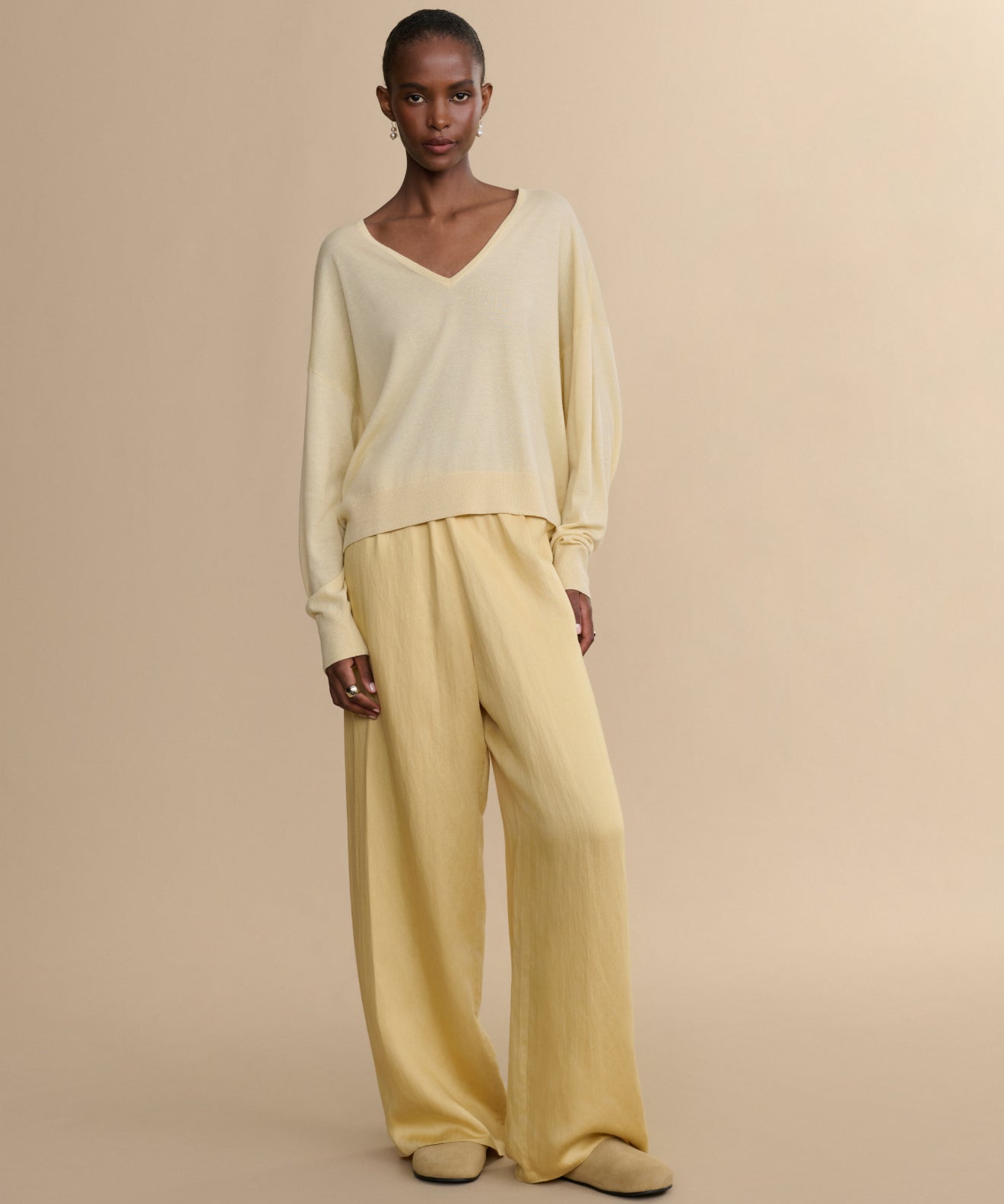 ニット/セーター FOXEY  Daisy Boys V Neck Dree V-Neck Sweater | Jenni Kayne