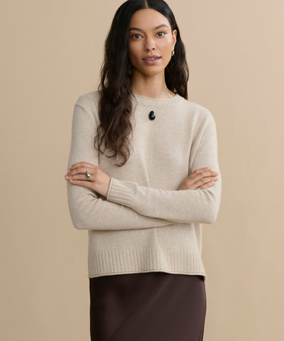 Women's Everyday Sweater Oatmeal | Jenni Kayne