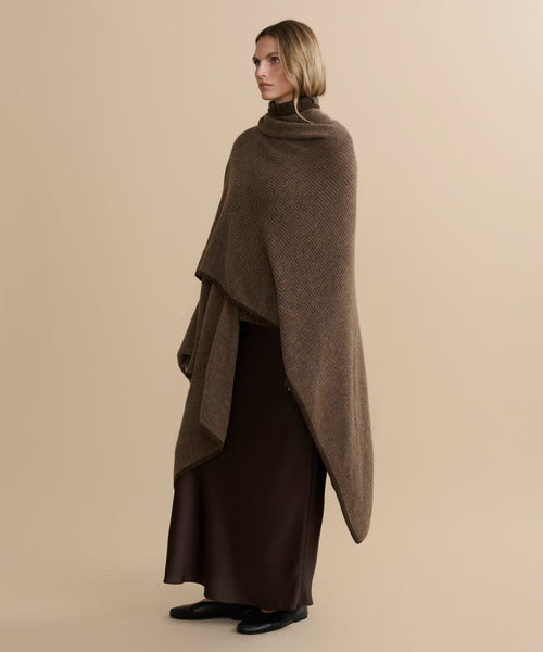 Fisherman Blanket Shawl