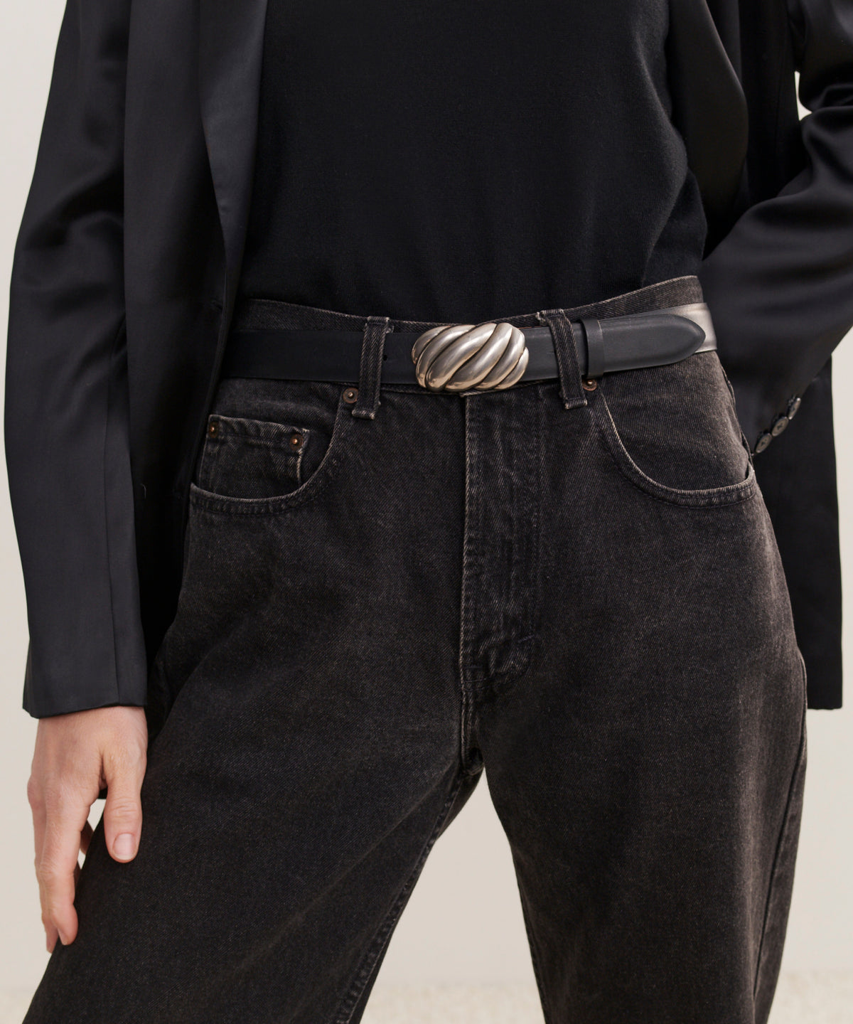 Jenni Kayne Leather Jules Belt size medium Mini Jules Belt | Jenni Kayne main image 4