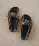 Leather Knot Sandal