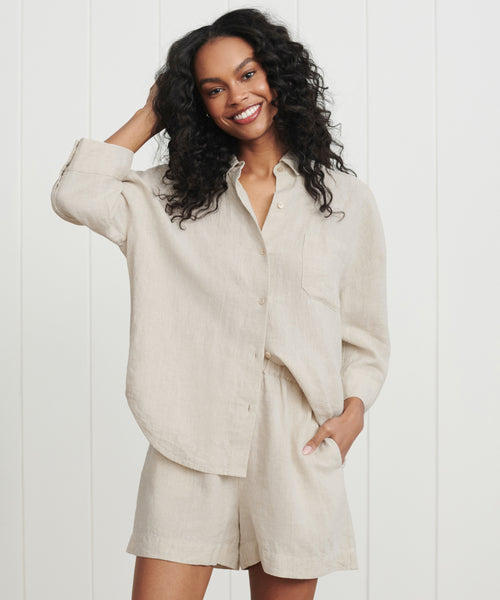 Linen Logan Shirt | Jenni Kayne