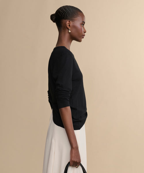 Long-Sleeve Slim Tee