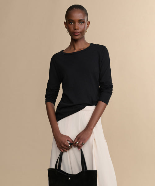 Long-Sleeve Slim Tee