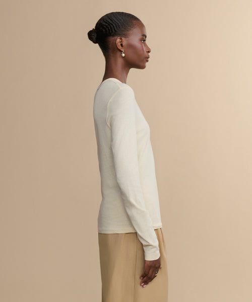 Long-Sleeve Slim Tee