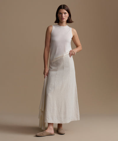 【layerd tank Knit】　アカネウツノミヤ layerd tank Knit】アカネウツノミヤ