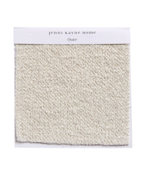 Fabric Swatch Oyster Mini Boucle | Jenni Kayne