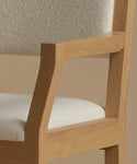 Montecito Upholstered Dining Arm Chair