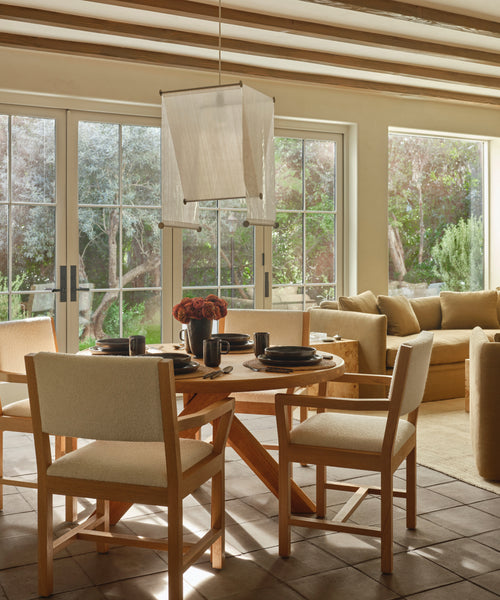 Montecito Upholstered Dining Arm Chair