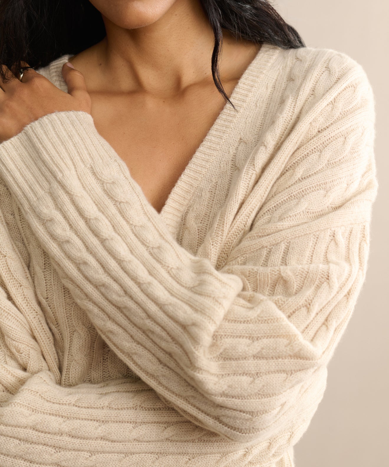 トップス andmary Nell knit neck warmer tops Nell knit neck warmer tops andmary アンドマリ