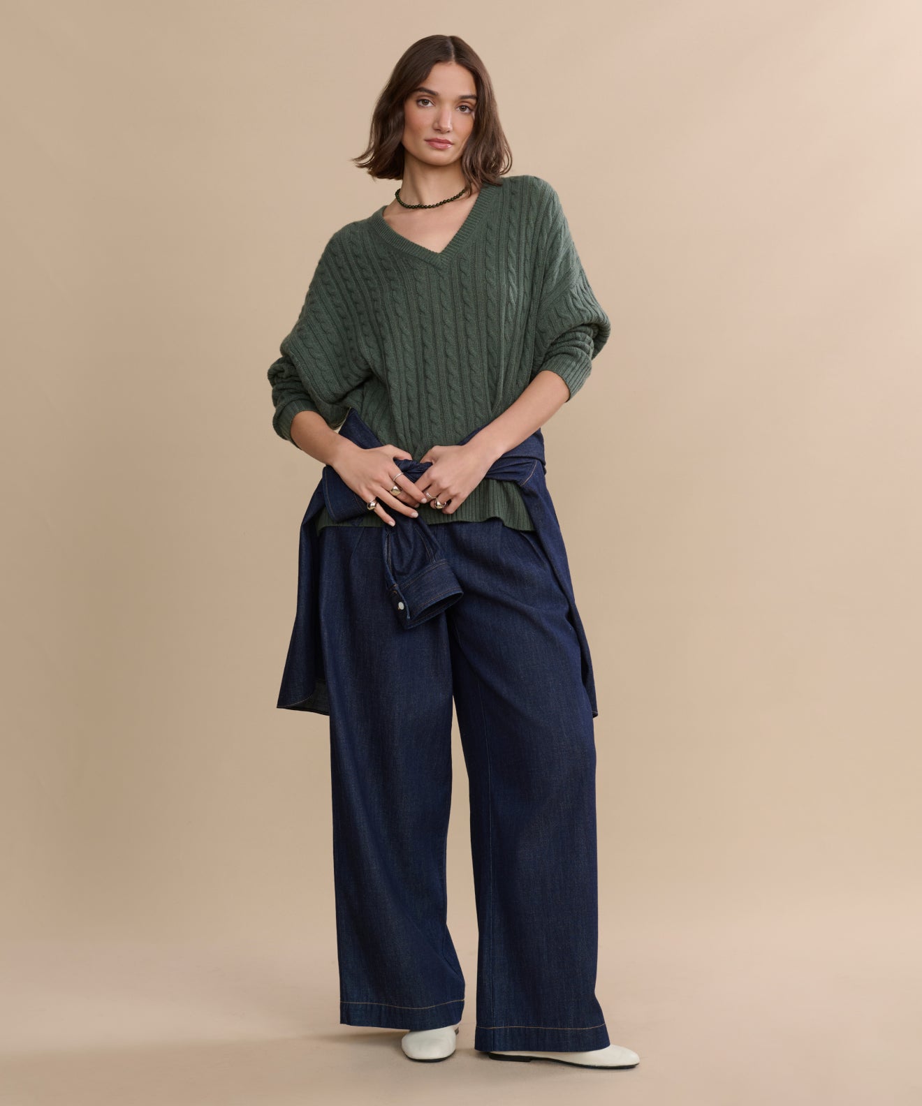 Nell V-Neck Sweater | Jenni Kayne