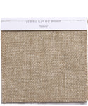 The Fabric Swatch Performance Natural is shown on a white card labeled Jenni Kayne Home and Natural—ideal for pairing with the Outdoor Brentwood Chair or Ottoman.