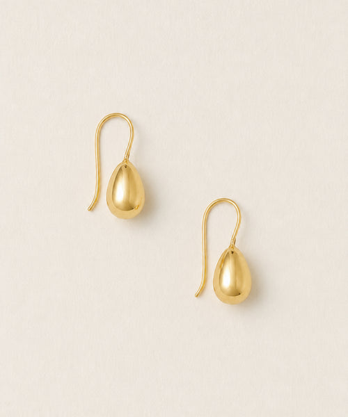 Petite Egg Drop Earrings