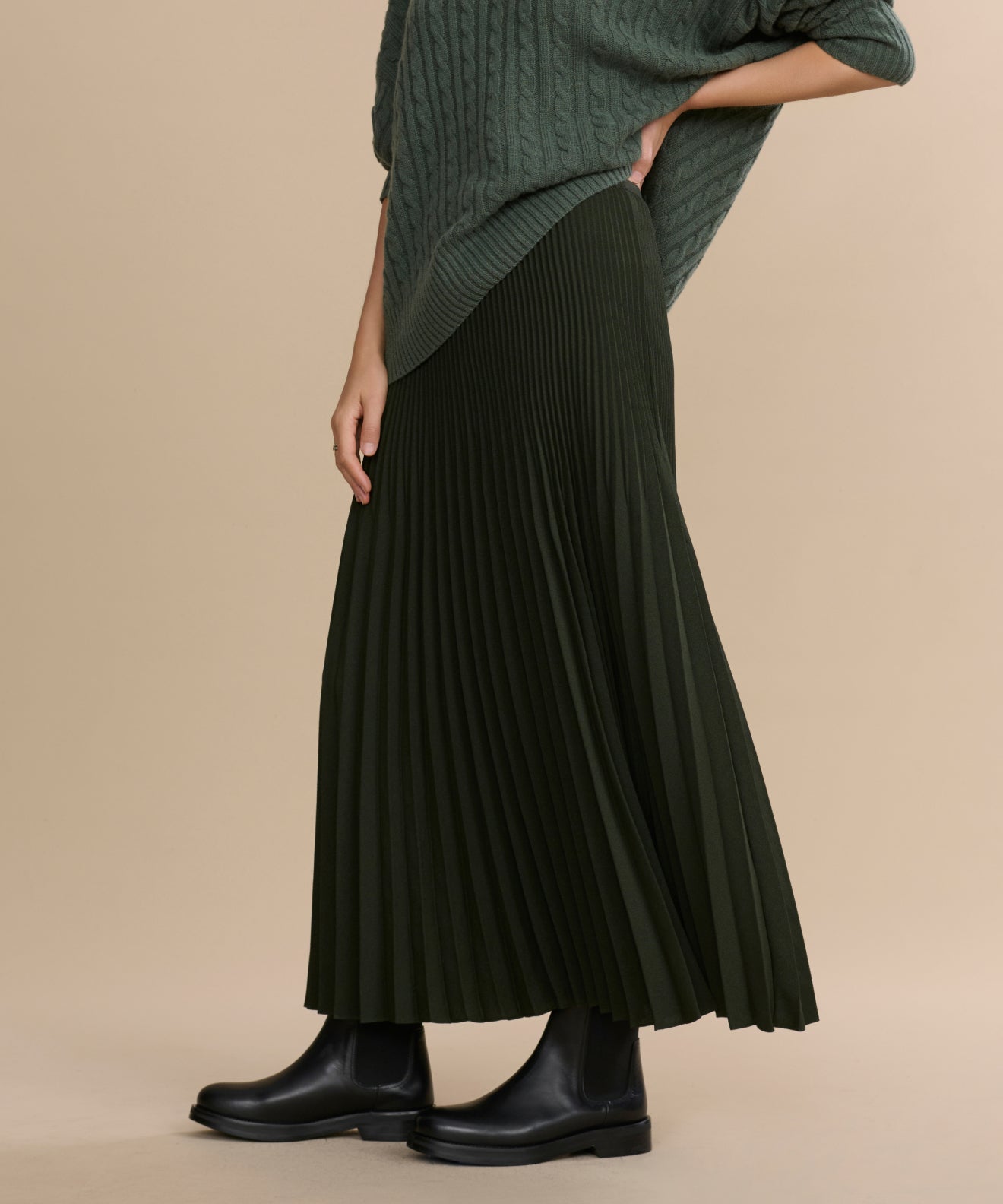 スカート JENNY BOX PLEATED HALF SKIRT JENNY BOX PLEATED HALF SKIRT（スカート）｜Ameri（アメリ）の