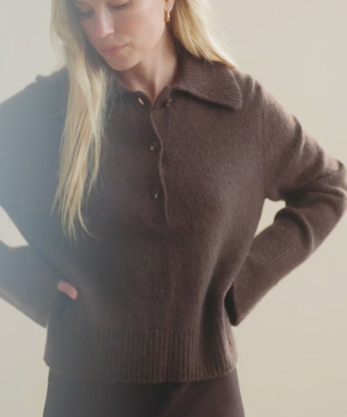 Cashmere Stevie Polo | Jenni Kayne