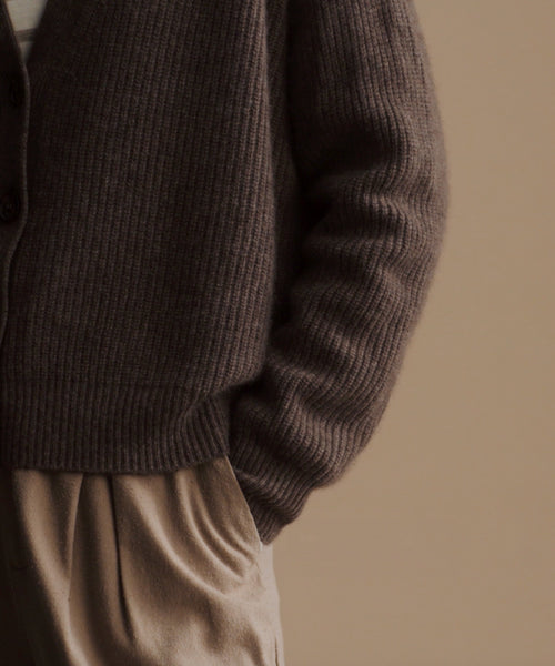 Cropped Cashmere Cocoon Cardigan | Soft, Versatile Cardigan