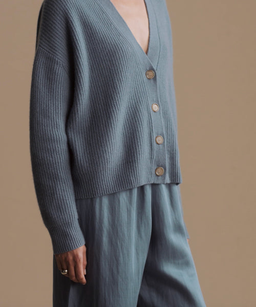 Cropped Cashmere Cocoon Cardigan | Soft, Versatile Cardigan