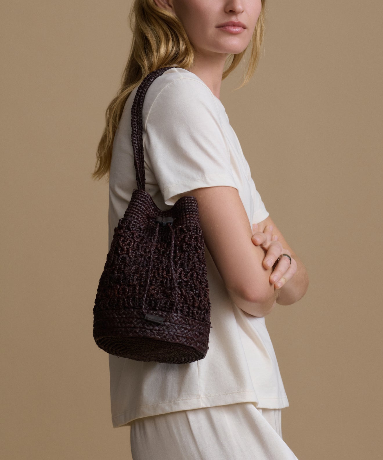 Riviera Raffia Bucket Bag | Jenni Kayne