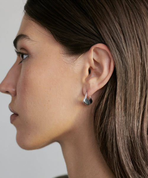 Small Gingko Hoops
