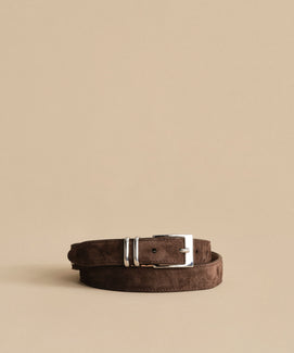 Jenni Kayne Leather Audrey Belt size S Jenni Kayne Leather Audrey Belt in Black & Brass | FWRD main image 2