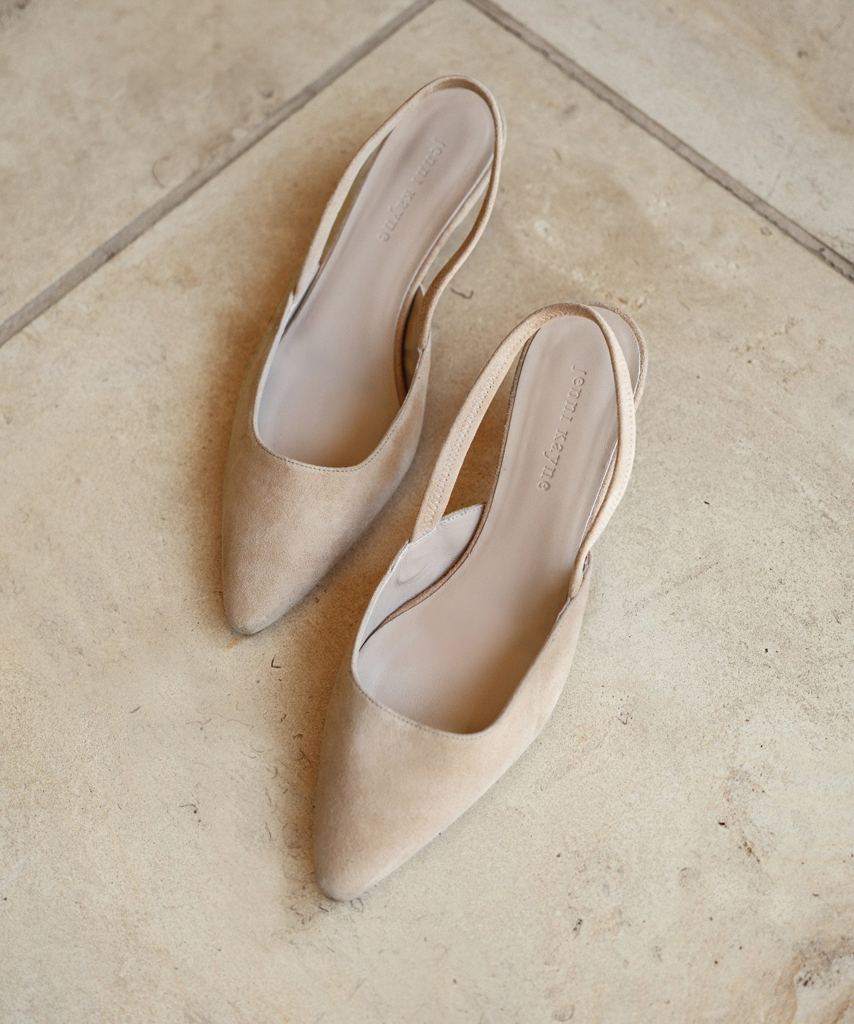 Suede Kitten Heel Jenni Kayne