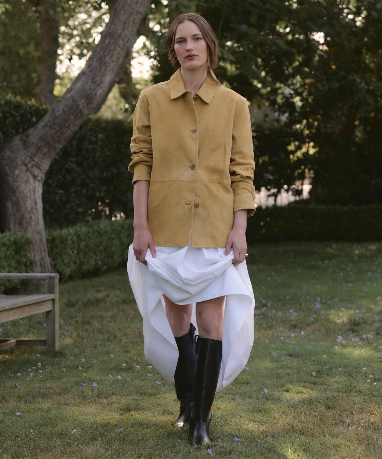 Suede Lennox Jacket | Jenni Kayne