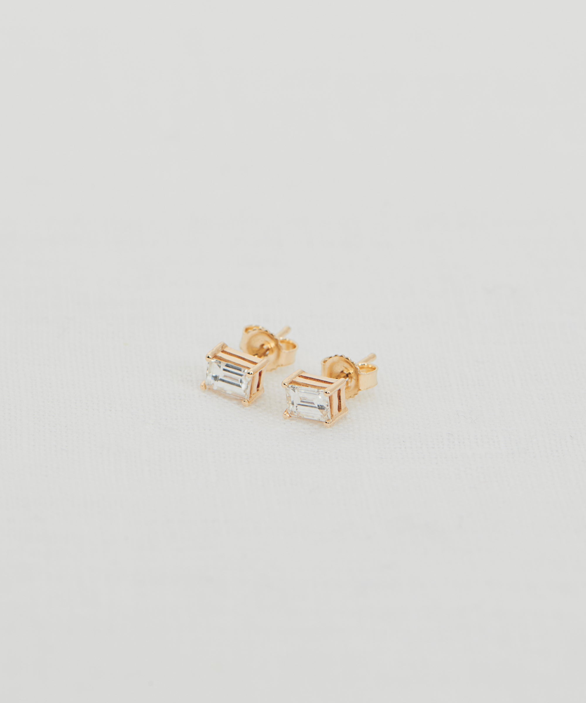 Ivy Emerald Cut Studs | Jenni Kayne