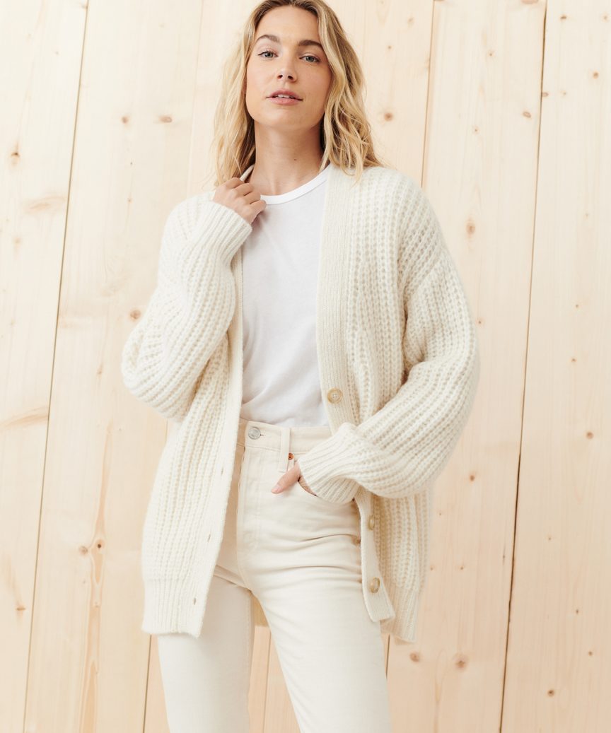 Alpaca Cocoon Cardigan – Jenni Kayne