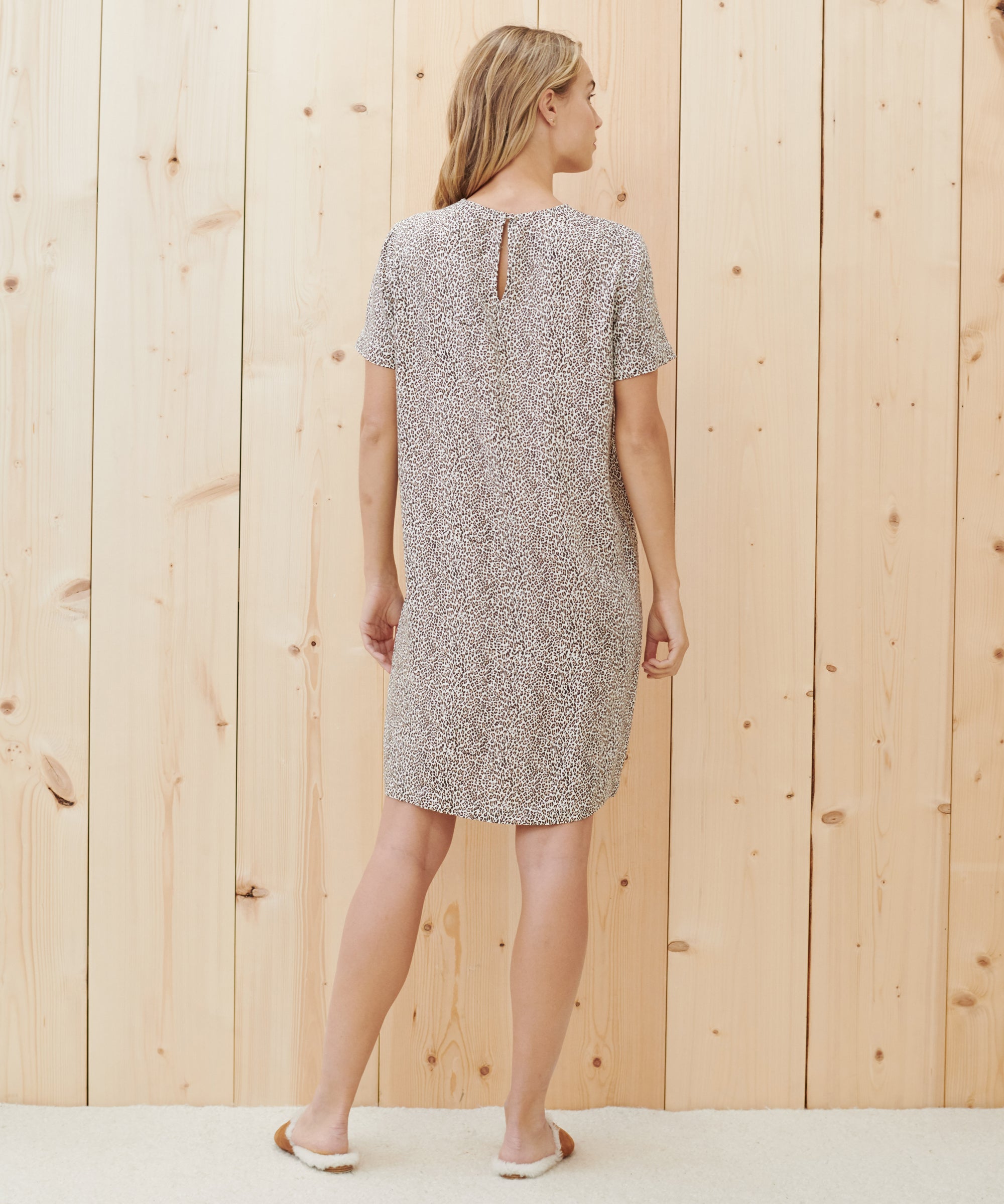 leopard shirt dress Leopard T-Shirt Dress