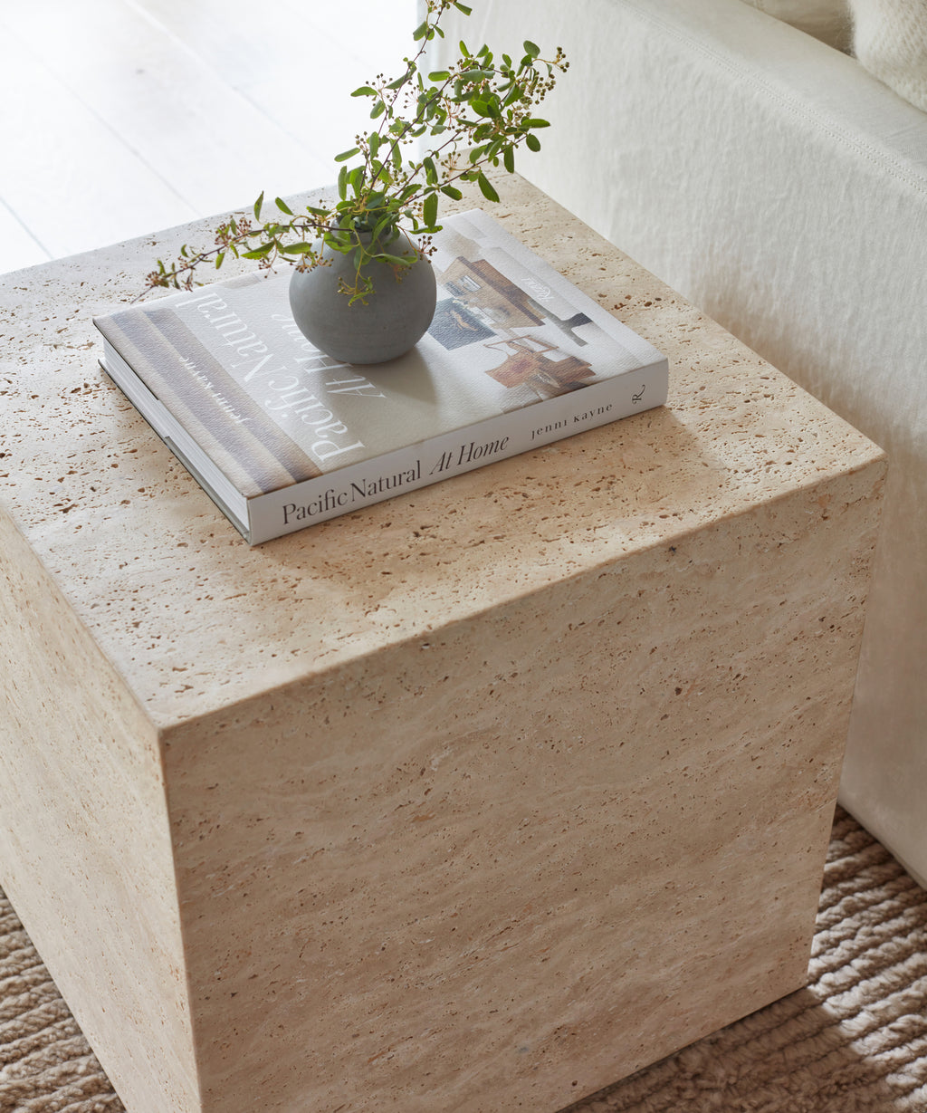 Luxe Accent Side Table (Natural)